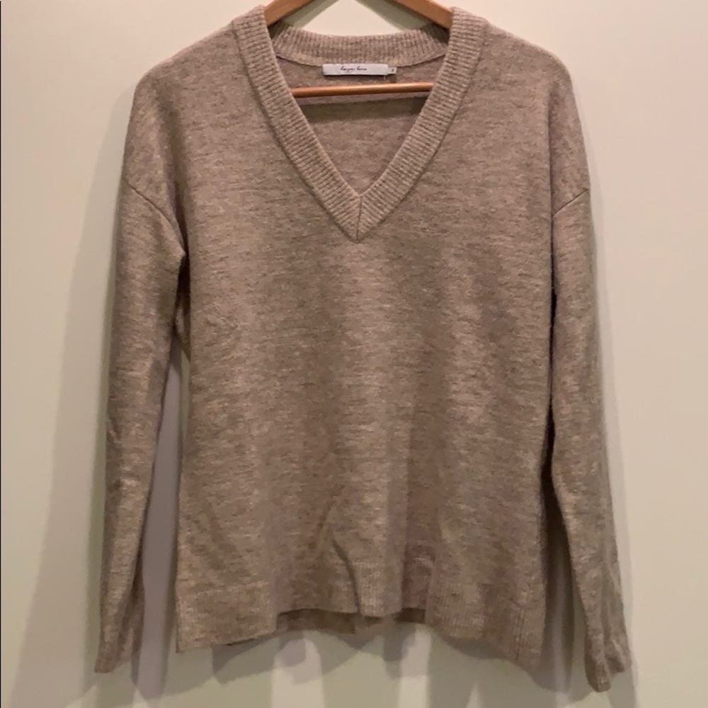 Neutral tan sweater